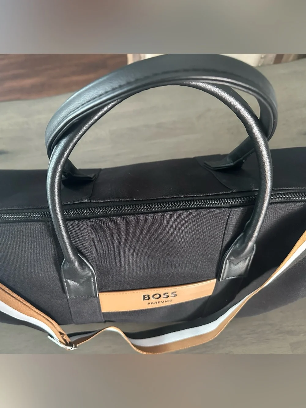 Hugo BOSS Big Black Duffel Bag/ weekender